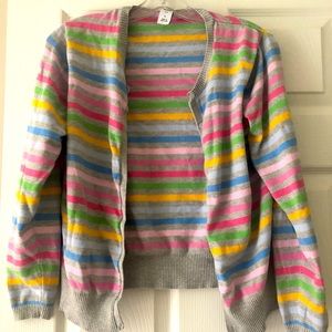 Gap Multicolor Stripe Cardigan